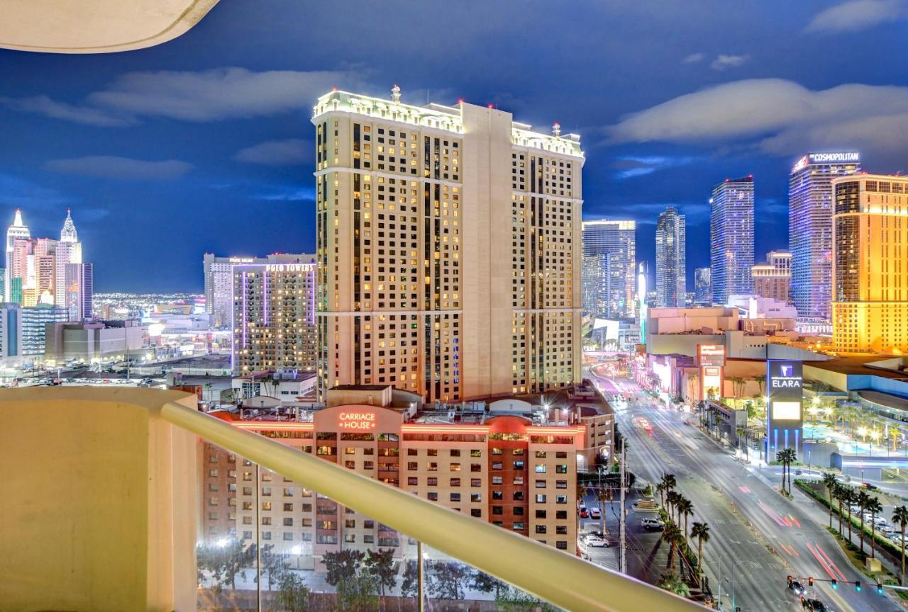 Lucky Gem Penthouse & Luxury Suites At Signature Resort, Balcony Strip View 1607 ラスベガス エクステリア 写真