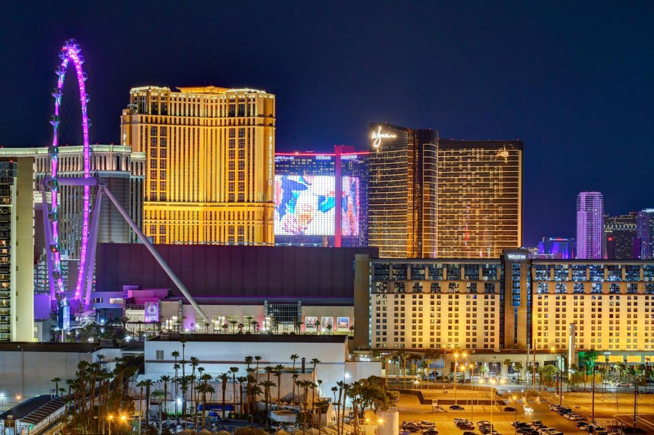 Lucky Gem Penthouse & Luxury Suites At Signature Resort, Balcony Strip View 1607 ラスベガス エクステリア 写真